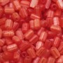 Perline occhi di gatto arancio striate barilotto 5x3 mm A++ quality conf. 10 GR 70 pz circa
