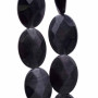Occhi di gatto ovale nere 18x13 mm pacco da 4 pezzi