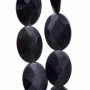 Occhi di gatto ovale nere 18x13 mm pacco da 4 pezzi