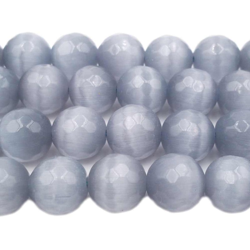 Occhio di gatto grey tondo sfac. 11.4 mm conf. 10 pz (Pk151a) - pietreeminuterie.com