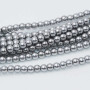 Ematite tonda liscia 4 mm filo 40 cm