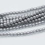 Ematite tonda liscia 4 mm filo 40 cm