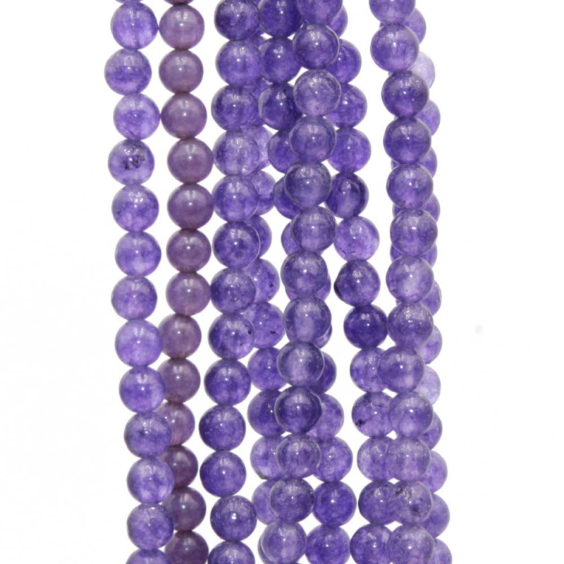 Agata di fuoco filo tonda liscia 4 mm filo 40 cm (fuo-4m11) - pietreeminuterie.com