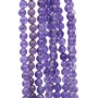 Agata di fuoco filo tonda liscia 4 mm filo 40 cm