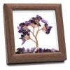 Cornice in legno albero ametista 12x12 cm  conf. 1 pz (corn-0001) - pietreeminuterie.com