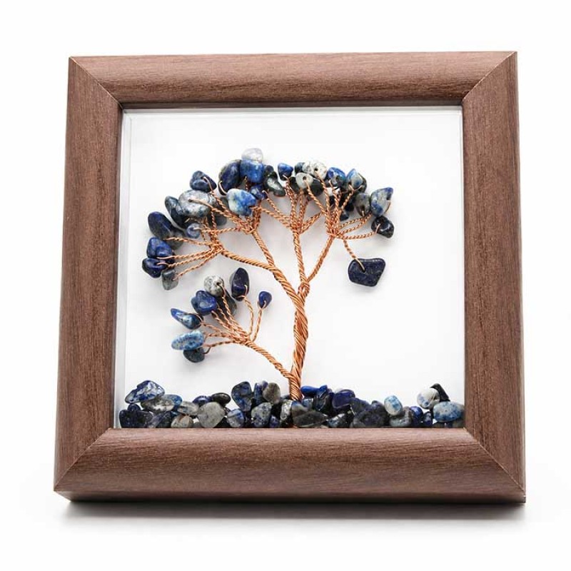 Cornice in legno albero lapislazzuli 12x12 cm conf. 1 pz - corn-0002 - pietreeminuterie.com Cornice in legno albero lapislazzuli 12x12 cm conf. 1 pz (corn-0002) - pietreeminuterie.com