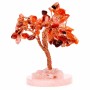 Albero con pietre dure di diaspro rosso 9 cm circa conf. 1 pz