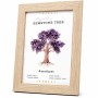 Cornice in legno con albero della vita in ametista 21x15.5 cm conf. 1 pz