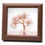Cornice in legno albero quarzo 12x12 cm  conf. 1 pz