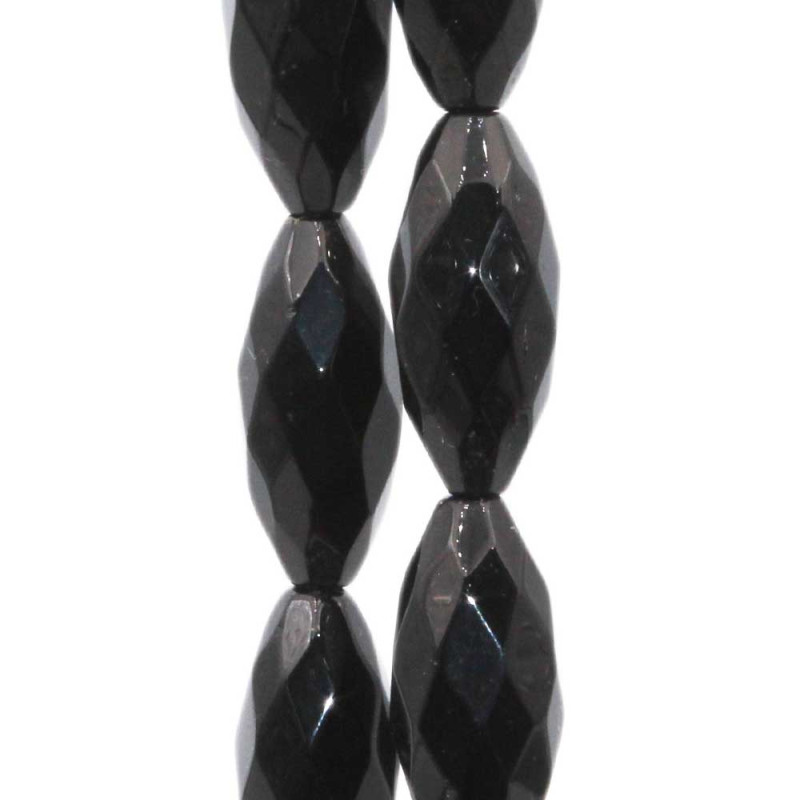 Onice nero 30x13.5 mm sfac. 1 pz (onix77za) - pietreeminuterie.com