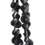 Onice nero disco ondulato 16 mm 4 pz