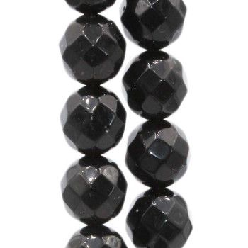 Onice nero tondo sfac. 20 mm circa 1 pz