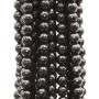 Onice nero tondo sfac. 4 mm filo 40 cm