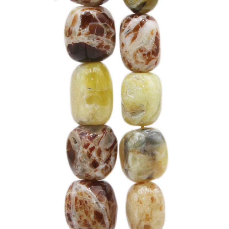 Opale verde pepita 15/18 mm 2 pz (opale1bb) - pietreeminuterie.com