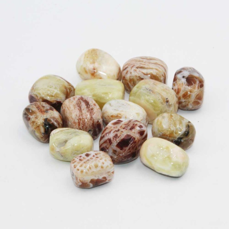 Opale verde pepita 15/18 mm 2 pz (opale1bb) - pietreeminuterie.com
