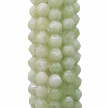 Pepite in pietra dura giada 8 mm(circa) pacco 10 pezzi