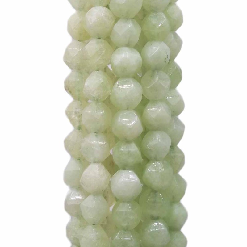 Pepite in pietra dura giada 8 mm(circa) pacco 10 pezzi (mio14) - pietreeminuterie.com