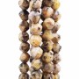 Pepite in pietra dura diaspro giallo 8 mm(circa) pacco 10 pz