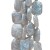 Perle di fiume bianche multi riflesso piastra irregolare 17x15 mm circa 4 pz