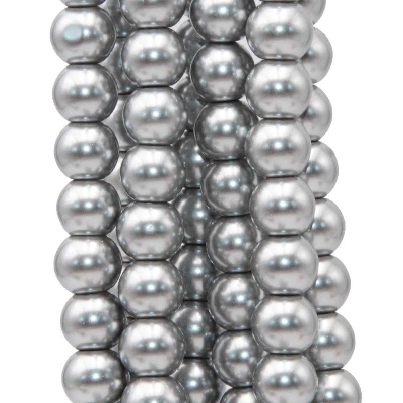 Perle di maiorca argento 5 mm filo 40 cm (mai-a80) - pietreeminuterie.com