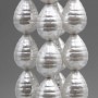 Perle di maiorca gocce intagliate 21x15 mm 2 pz
