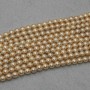 Perle di maiorca tonde lisce 3.2 mm crema filo 40 cm