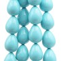 Perle maiorca Turchese gocce 16X15 mm 5 pz