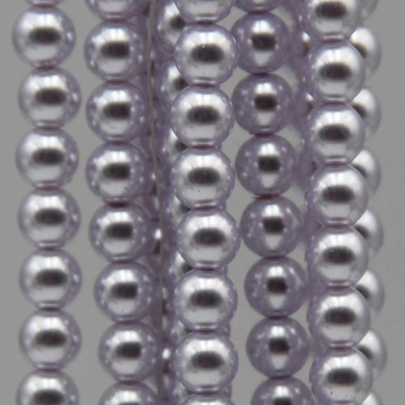 Perle cerate grado A++ tonde lilla 6 mm filo 40 cm (sea-a611m) - pietreeminuterie.com