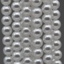 Perle cerate grado A++ tonde bianche 6 mm filo 40 cm