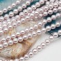 Perle cerate grado A++ tonde light pink 4 mm filo 40 cm