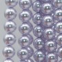 Perle di maiorca tonde lilla chiaro 8 mm filo 40 cm