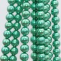 Perle di maiorca tonde verdi 8 mm filo 40 cm