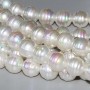 Perle di maiorca tonde intagliate multicolor a/b 8 mm filo 40 cm