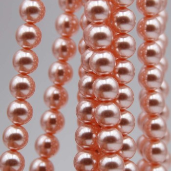 Perle di maiorca tonde Candy Pink 8 mm filo 40 cm