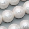 Perle di maiorca bianche satinate 12mm conf. 10 pz (mai-10-v6) - pietreeminuterie.com