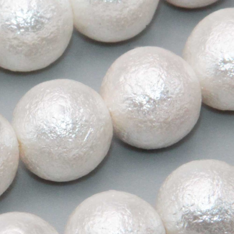 Perle di maiorca bianche satinate 12mm conf. 10 pz (mai-10-v6) - pietreeminuterie.com