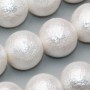 Perle di maiorca bianche satinate 12mm conf. 10 pz