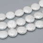 Perle di maiorca gettone 13.5 mm bianche conf. 6 pz