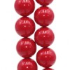 Perle di maiorca rosso intenso 14 mm grado A++ conf. 6 pz (mai-16-s) - pietreeminuterie.com