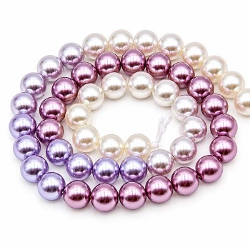 Perle di maiorca 8 mm colori sfumati dal bianco al rosa filo 40 cm Perle di maiorca 8 mm colori sfumati dal bianco al rosa filo 40 cm
