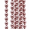 Perle di maiorca ovali rose gold scuro 10x8 mm filo 40 cm Perle di maiorca ovali rose gold scuro 10x8 mm filo 40 cm