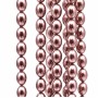 Perle di maiorca ovali rose gold scuro 10x8 mm filo 40 cm