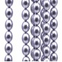 Perle di maiorca ovali lilla 10x8 mm filo 40 cm