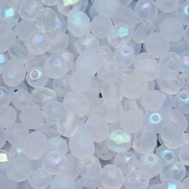 Perline Ceche Cristallo lucidate a fuoco full A/B 6 mm 30 pz (28783) - pietreeminuterie.com