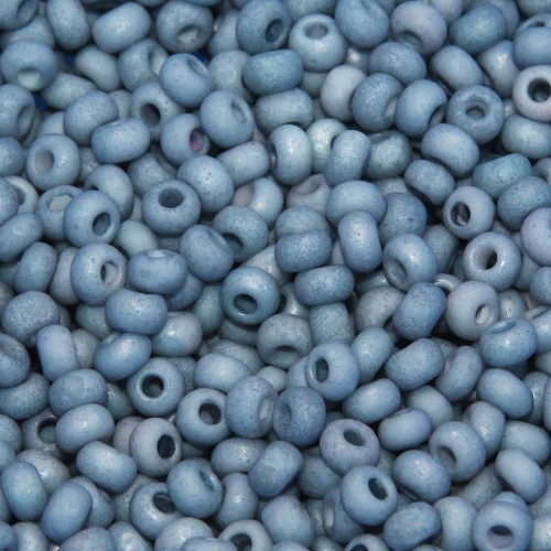 Perline Ceche | Perline Ceche Cristallo lucidate a fuoco baby blue 6/0 pacco 5 gr - 14464E