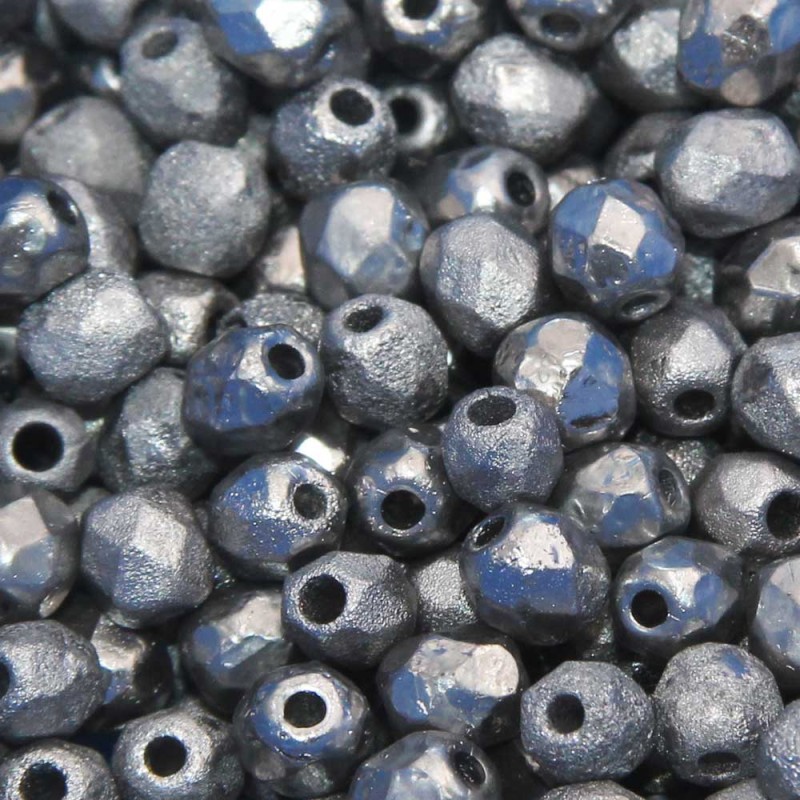 Perline Ceche Cristallo lucidate a fuoco full chrome 4 mm 40 pz - 27480 - pietreeminuterie.com Perline Ceche Cristallo lucidate a fuoco full chrome 4 mm 40 pz (27480) - pietreeminuterie.com