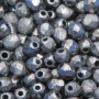 Perline Ceche Cristallo lucidate a fuoco full chrome 4 mm 40 pz