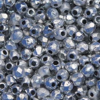 Perline Ceche Cristallo lucidate a fuoco full labrador 4 mm 40 pz Perline Ceche Cristallo lucidate a fuoco full labrador 4 mm 40 pz