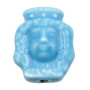 Testa di moro azzurro 19.5x15.5 mm conf. 2 pz