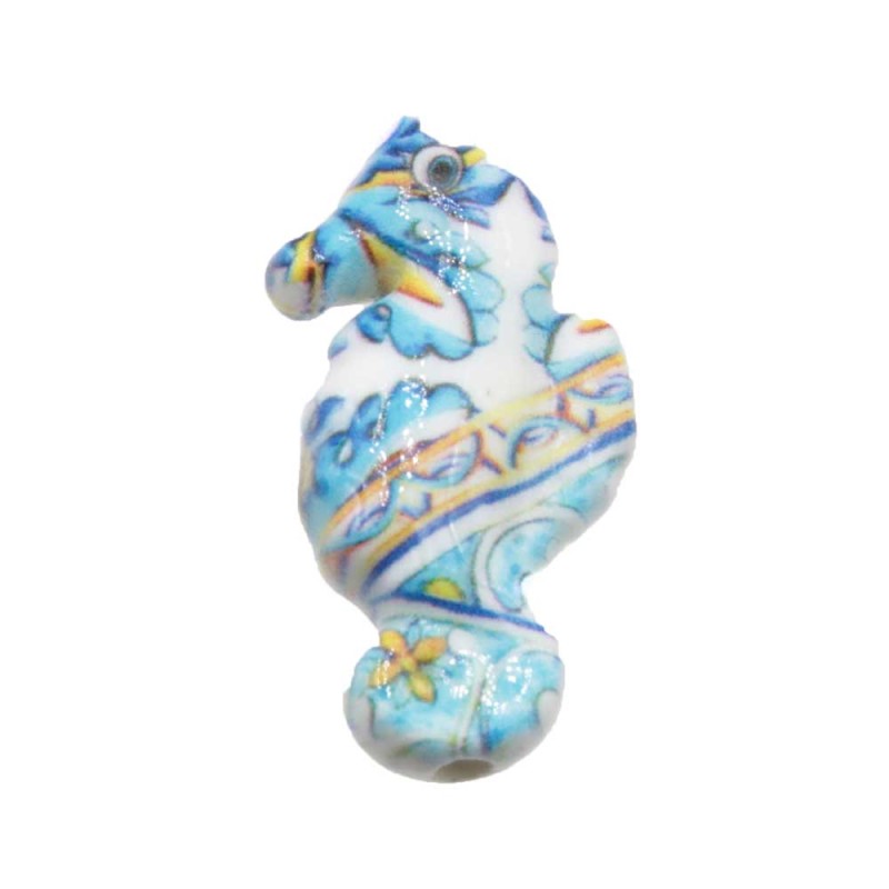 Cavaluccio marino ceramica art. n. 01204 29x15 mm conf. 1 pz - 01204 - pietreeminuterie.com Cavaluccio marino ceramica art. n. 01204 29x15 mm conf. 1 pz (01204) - pietreeminuterie.com